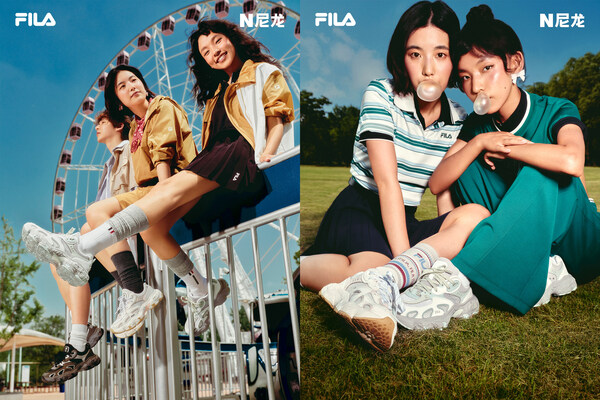 FILA TORNADO飓风鞋以都市户外风格融合多重功能,鼓励人们从容切换状态,自在追风